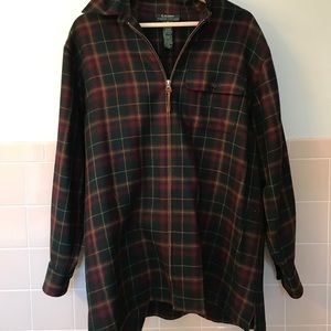 RALPH LAUREN wool plaid light jacket